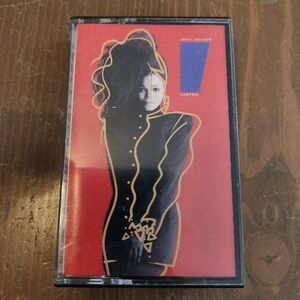 Janet Jackson Control Cassette Tape (A & M Records, 1986) Pop Music R&B Tested